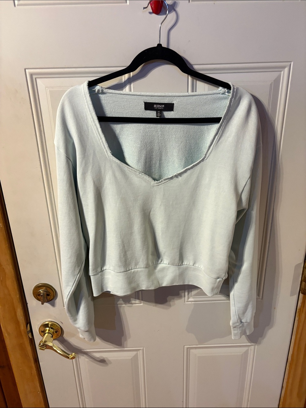 Hudson Sweatshirt Size Small in Light Blue
